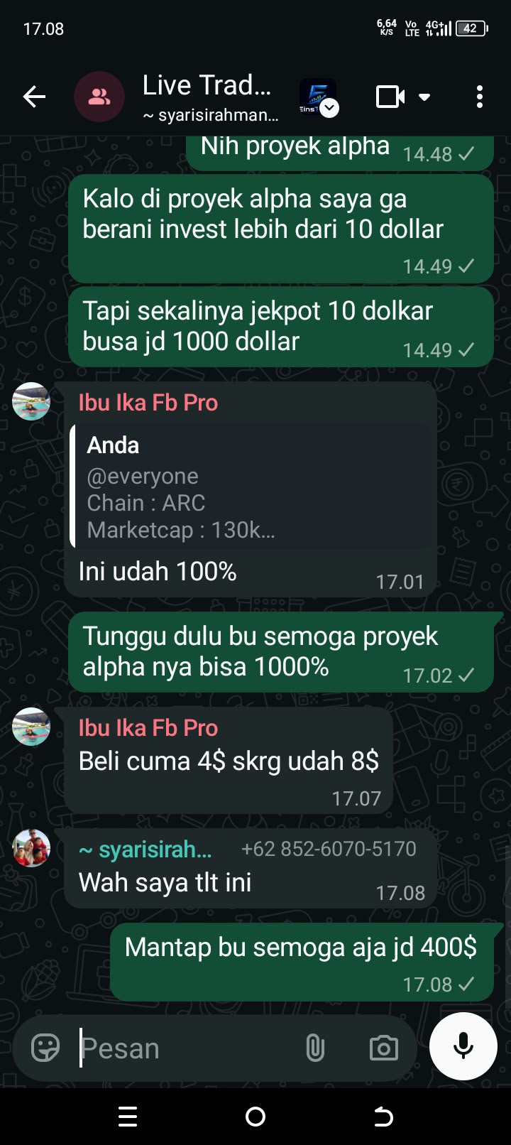Chat Testimoni 5