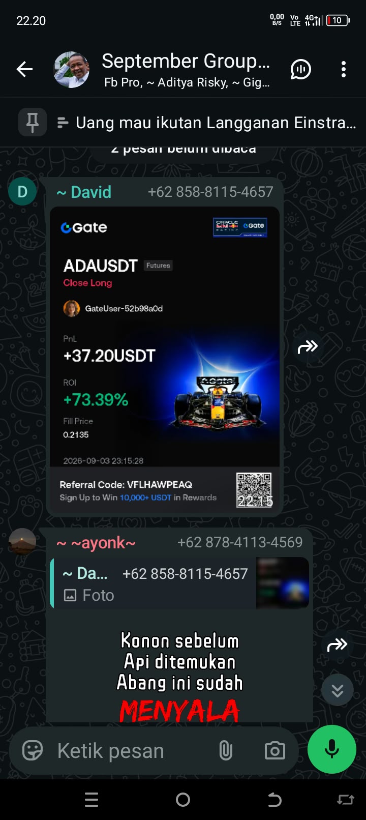 Chat Testimoni 8